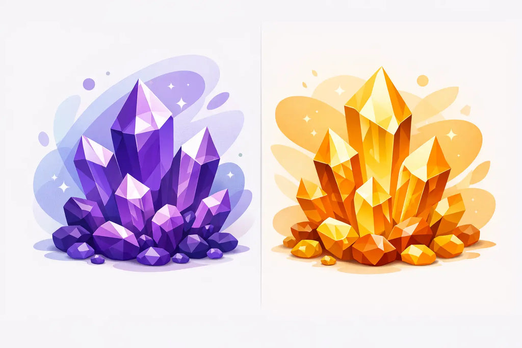 Amethyst vs Citrine: Which Natural Gem Fits You?
