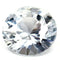 2.34ct Round Natural Sapphire (Colour White, Clarity Eye Clean, Cut Faceted)