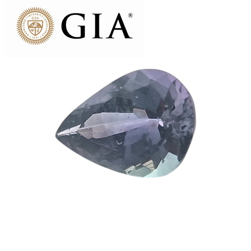 GIA Certified 1.03Cts Natural Tanzanite