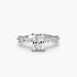 Solitaire with Eternity Pavé