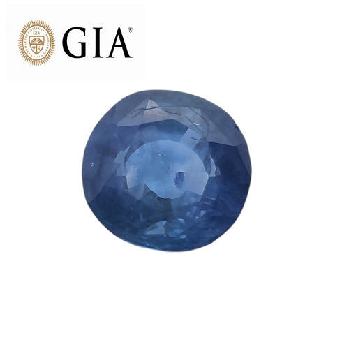 GIA Certified 1.83 Cts Natural Ceylon Untreated Blue Sapphire