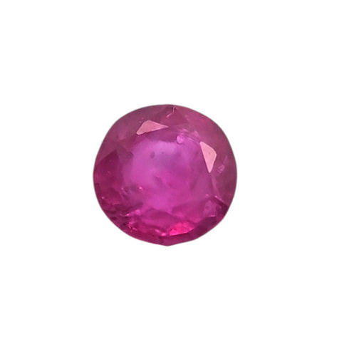 GIA Certified 0.69Ct Natural Untreated Ruby