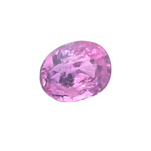 GIA Certified 0.68Cts Natural Ceylon Pink Sapphire (Heated)