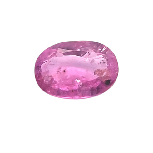GIA Certified 0.59Ct Natural Untreated Ceylon Pink Sapphire