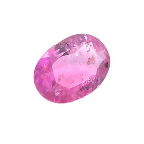 GIA Certified 0.59Ct Natural Untreated Ceylon Pink Sapphire