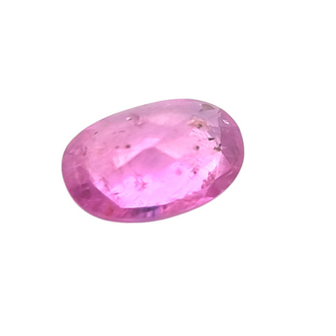 GIA Certified 0.59Ct Natural Untreated Ceylon Pink Sapphire