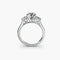 Three-Stone with Pavé Band