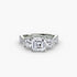 Three-Stone with Pavé Band 2