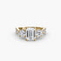 Three-Stone with Pavé Band 2
