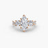 Three-Stone with Pavé Band 2