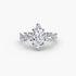 Three-Stone with Pavé Band 2
