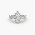 Three-Stone with Pavé Band 2
