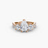 Three-Stone with Pavé Band 2