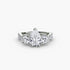 Three-Stone with Pavé Band 2