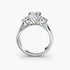 Three-Stone with Pavé Band 2