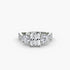 Three-Stone with Pavé Band 2
