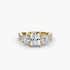 Three-Stone with Pavé Band 2