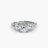 Three-Stone with Pavé Band 3
