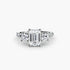 Three-Stone with Pavé Band 3