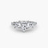 Three-Stone with Pavé Band 3