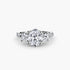 Three-Stone with Pavé Band 3