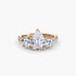 Three-Stone with Pavé Band 3