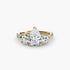 Three-Stone with Pavé Band 3