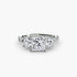 Three-Stone with Pavé Band 3