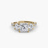 Three-Stone with Pavé Band 3