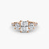 Three-Stone with Pavé Band 3