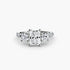 Three-Stone with Pavé Band 3