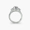 Three-Stone with Pavé Band 3
