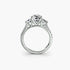 Three-Stone with Pavé Band 3