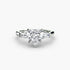 Three-Stone Ring (Baguette Side Stones)