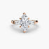 Three-Stone Ring (Baguette Side Stones)