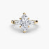 Three-Stone Ring (Baguette Side Stones)