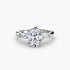 Three-Stone Ring (Baguette Side Stones)
