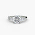Three-Stone Ring (Baguette Side Stones)