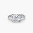 The Floral Accent Solitaire