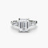 The Floral Accent Solitaire
