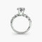 The Floral Accent Solitaire