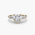 Five Stone Ring with Pavé Band