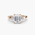 Baguette Accent Solitaire