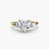 Baguette Accent Solitaire