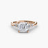 Solitaire with Shoulder Accents 2