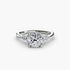 Solitaire with Shoulder Accents 2
