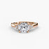Solitaire with Cluster Shoulders 2