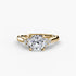 Solitaire with Cluster Shoulders 2