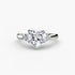 Solitaire with Cluster Shoulders 2
