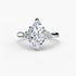 Solitaire with Cluster Shoulders 2